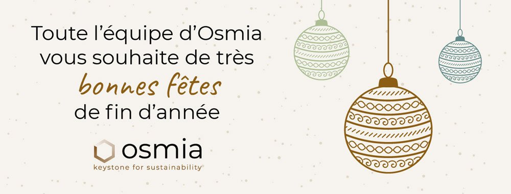 Osmia Carte De Voeux 2025